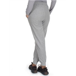 Q-01 GRAY Брюки спортивные женские (85% хлопок, 15% полиэстер)