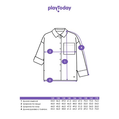 Блузка для девочки