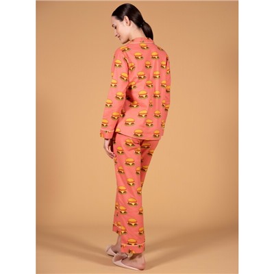 Женская пижама (ДЛ.рукав+брюки)