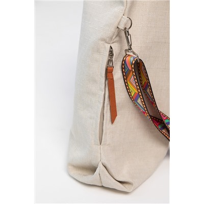 Сумка-торба Комби (оранжево-молочная) СТ08