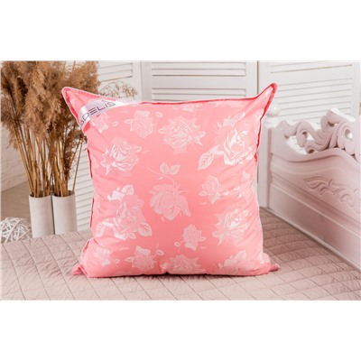 Подушка "Лебяжий пух" тик леб.пух, атл.кант,отстрочка,лента,сумка(Н)