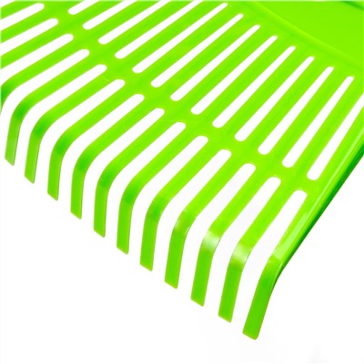 Грабли веерные пластиковые, 495 х 1680 мм, 23 плоских зуба, алюминиевый черенок, Palisad