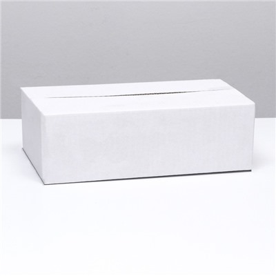 Коробка складная, белая, для упаковки и хранения, 31.5×16×10 см