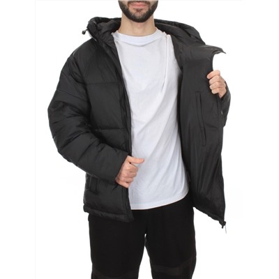 MR-7744 BLACK Куртка мужская зимняя (150 гр. холлофайбер)