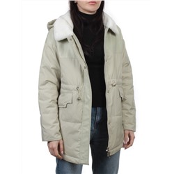 M24-212 LT. OLIVE Куртка демисезонная женская (100 гр. холлофайбер)