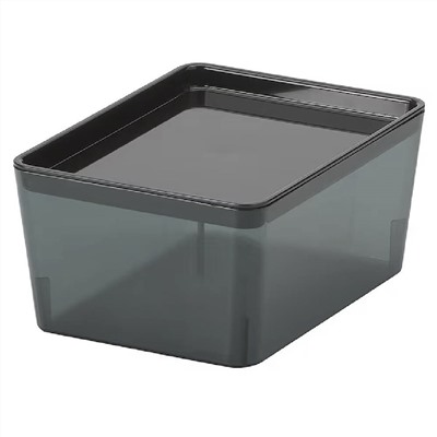 Контейнер VERSA "XS" (Прозрачно-черный) 51030