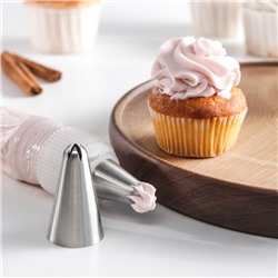 Насадка кондитерская KONFINETTA «Закрытая звезда», d=3 см, выход 1.2 см, нержавеющая сталь