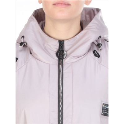 ZW-2166-C PINK POWDER Куртка демисезонная женская BLACK LEOPARD (100 гр.синтепона)