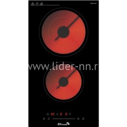Варочная панель электрическая ELTRONIC (88-02) 2 конфорки (черная)