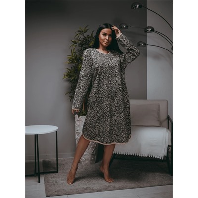 Сорочка Мелодия леопард Лт