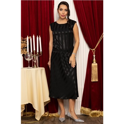 Костюм с юбкой Вайнона (черный) К14716-10М