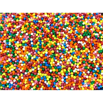 Кондитерская посыпка Фигурная Монпарель (шарики разноцветные) 1 кг/ФСД