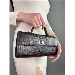 Клатч женский из кожи крокодила