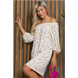 Платье Влюблена в лето (молочное) П13390-10М