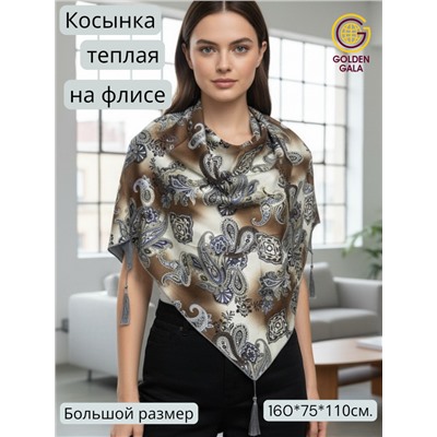 Косынка теплая на флисовой подкладке Арт 9076/6