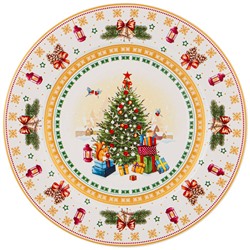 ТАРЕЛКА ОБЕДЕННАЯ LEFARD "ЕЛКА" 27 СМ (КОР=18ШТ.)