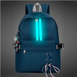 Рюкзак "Полоски" синий