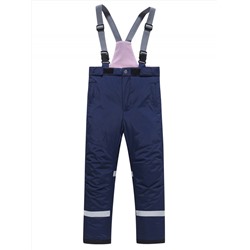 Горнолыжный костюм зимний для девочки серого цвета 9518Sr