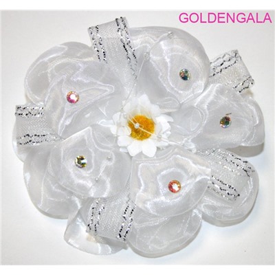 Бант на резинке диаметр 14,5 см №1