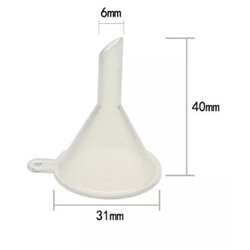 Воронка мини для косметических средств / 1шт / 3*4 см