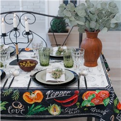 Скатерть "Этель" Delicious Fresh 149х180см, 100% хлопок, саржа 190 г/м2