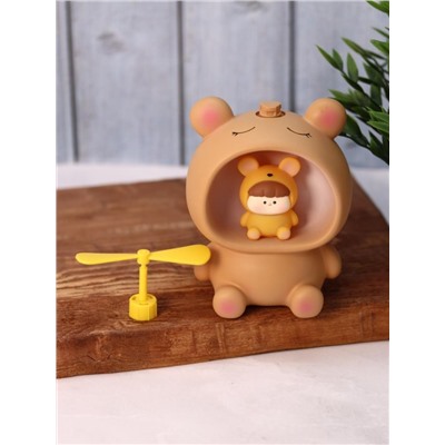 Kопилка - ночник «Baby bear fan», brown