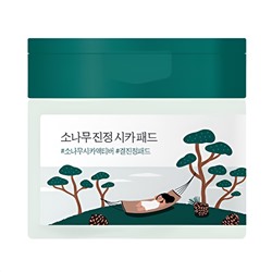 ROUND LAB Пэды для проблемной кожи лица с экстрактами сосны и центеллы / Pine Calming Cica Pad, 50 шт. (130 мл)