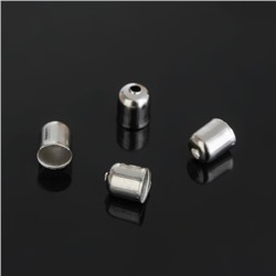 Концевик, 6×4,5 мм (набор 20 шт.), СМ-300, цвет серебро