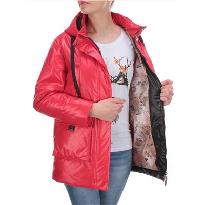 8251 RED Куртка демисезонная женская BAOFANI (100 гр. синтепон)