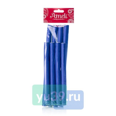 Бигуди Бумеранги Ameli для завивки волос 1,5 x 17.5 см., 1,5 x 24 см., 8 шт.