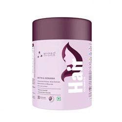 Жевательные конфеты для здоровья волос (30 шт), Hair Gummies Biotin & Sesbania, произв. Mypro Sport Nutrition