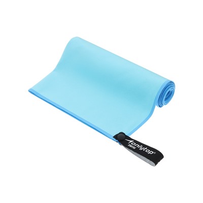 Полотенце из микрофибры ONLYTOP, 40х40 см, цвет голубой