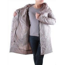 203 DK. BEIGE Пальто зимнее облегченное женское YIGAYI