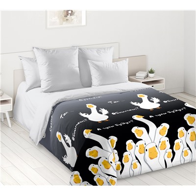 Ткань перкаль Молодежка / Обнимашки 1 (основа)