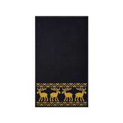 Полотенце махровое 6с103.412ж1 Оленики(т.желтый) 50х90см