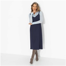 Сарафан, который стройнит, Для важных свиданий (синий)
