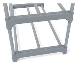 Полка для обуви SHT-SR3-P
                        серый / темно-серый