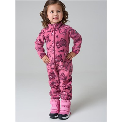 Комбинезон флисовый для девочки