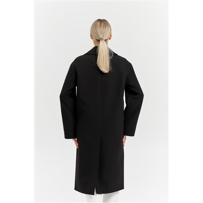 Пальто женское демисезонное 24710 (черный)