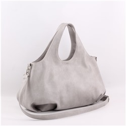 Сумка 507 итальянский светло-серый НОВИНКА