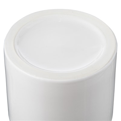 Банка керамическая для хранения сахара, 400 мл, белая