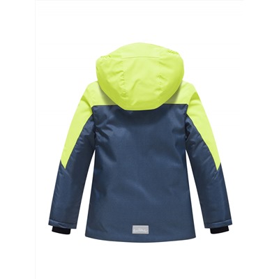 Горнолыжный костюм зимний для мальчика темно-синего цвета 9431TS