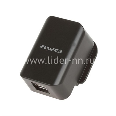 Сетевое зарядное устройство AWEI C-700 (черный)