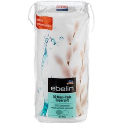 ebelin Maxi супервпитывающие диски Supersoft, 50 шт
