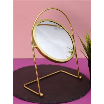 Зеркало настольное GIRLY "Golden sun", yellow