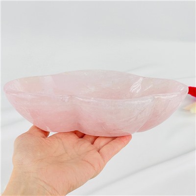 Радуга Самоцветов Чаша из мадагаскарского Розового кварца