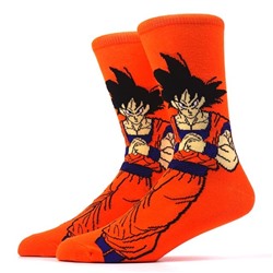 06775 Жемчуг Дракона (Dragon Ball) | Носки "Сон Гоку", р-р 36-42 (оранжевый)