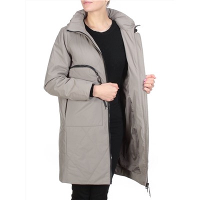 M-5022 DARK BEIGE Куртка демисезонная женская CORUSKY (100 гр. синтепон)