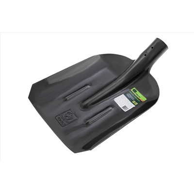 Лопата совковая, 235х285 мм, ребра жесткости, без черенка, Сибртех