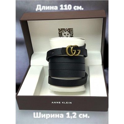 Ремень женский для одежды Р16/2 черный